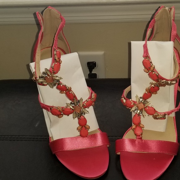 Asos Embellished Sandals us9 - Picture 2 of 5
